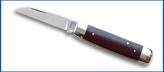 Senator pocket knife with plain spring