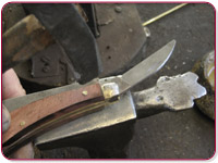 Knocking up at the bench